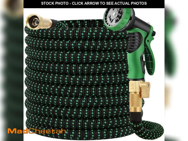 Lot 74-14208432 - Expandable Garden Hose - 150 ft Expanding Water Garden Hoses, No Kink Lightweight Flexible Hose with...