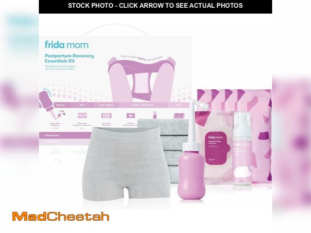 Lot 74-12667841 - Frida Mom 11pc Postpartum Essentials Kit Gift Set, Hospital Bag Must Haves for New Mom, Includes 4 D...