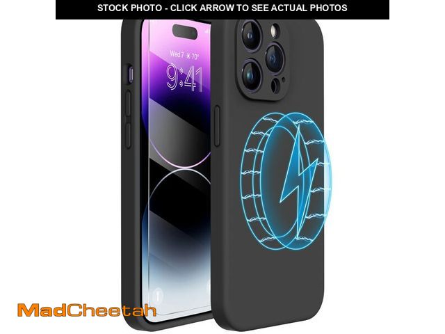 Lot 74-14211327 - Miracase Designed for iPhone 14 Pro Case, Compatible with Magsafe, 1 Pack Screen Protector, Shockpro...
