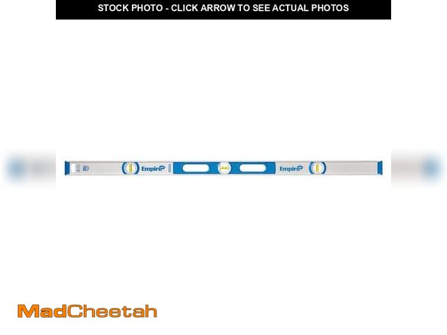 Lot 74-14073394 - 48 in. Aluminum I-Beam Level - USED