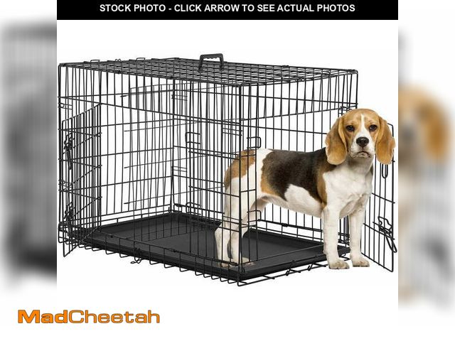 Lot 74-12888343 - Bestpet Animal Pet Cage with Plastic Tray and Handle, 36 inches, Large - UNUSED