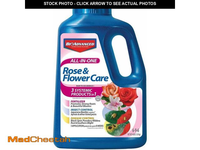 Lot 74-14358199 - BioAdvanced All-In-One Rose and Flower Care I Granules - Fertilizer, Insect Control &amp; Disease Co...