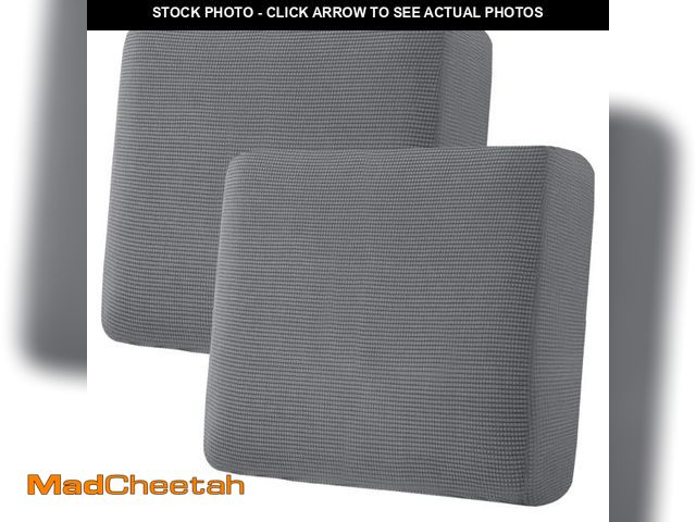 Lot 74-12307446 - H.VERSAILTEX Super Stretch Individual Seat Sofa Covers Couch Cushion Covers Slipcover Sets Thick Jac...