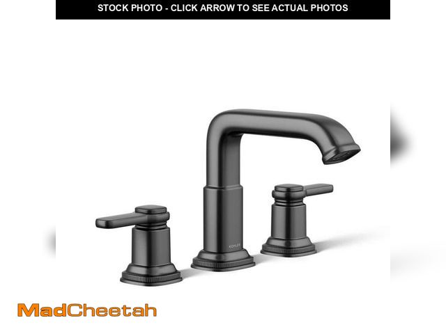 Lot 74-13038703 - KOHLER Numista 8 in. Widespread Double Handle Bathroom Faucet in Matte Black - UNUSED