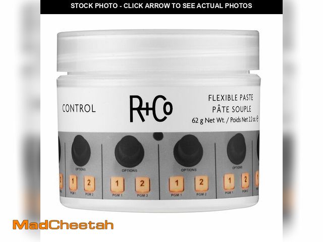 Lot 74-13719027 - R+Co Control Flexible Paste | Strong Hold + Natural Finish| Vegan + Cruelty-Free | 2.2 Oz - UNUSED