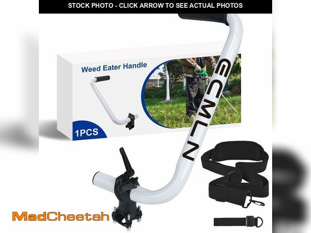 Lot 74-14266622 - Ecmln Upgraded Weed Eater Handle, Ergonomic String Trimmer Handle with Trimmer Shoulder Harness, Law...