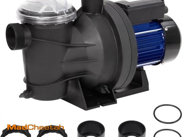 Lot 74-12137410 - 1.6HP Pool Pump In/Above Ground Water Pump Single Speed, 1200W/115V, 6075GPH &amp; High Flow, Powerf...