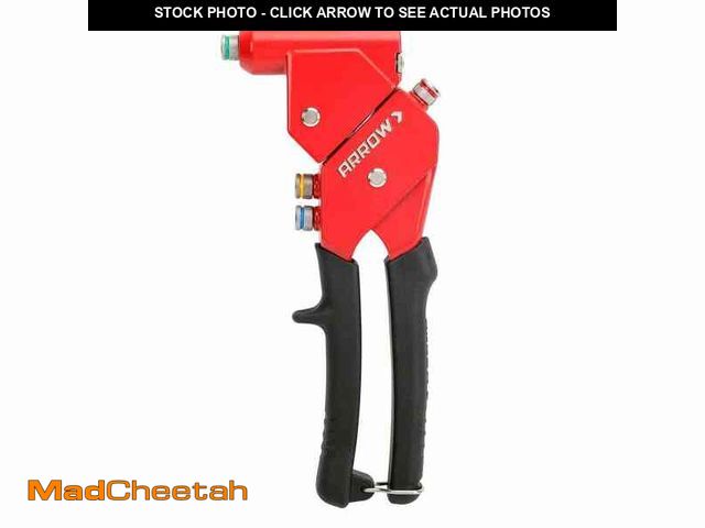 Lot 74-13797883 - Arrow 1-Handed Swivel Riveter Kit - USED