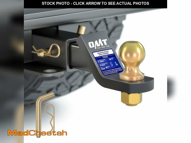 Lot 74-13718339 - Orion Motor Tech Trailer Hitch Ball Mount, for 2" Receiver with 2" Ball 2" Drop 8000 lb. Towing Capa...