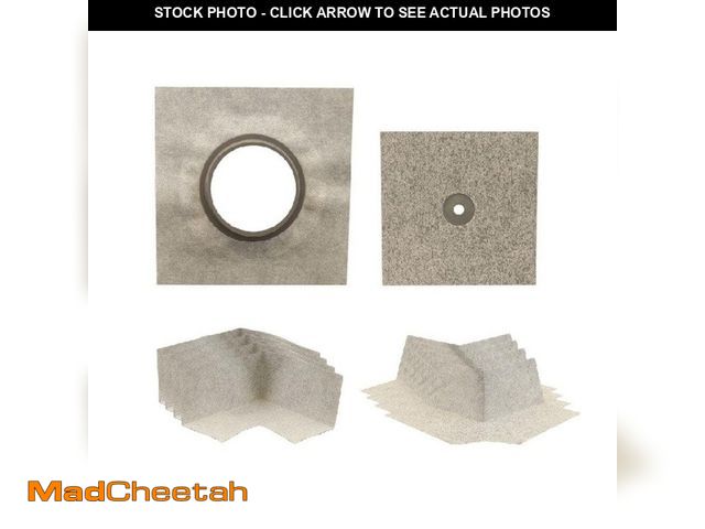 Lot 74-13692901 - Everbilt Watershield Shower System 12-Piece Waterproof Shower Kit with Fixtures and Corners Underlay...