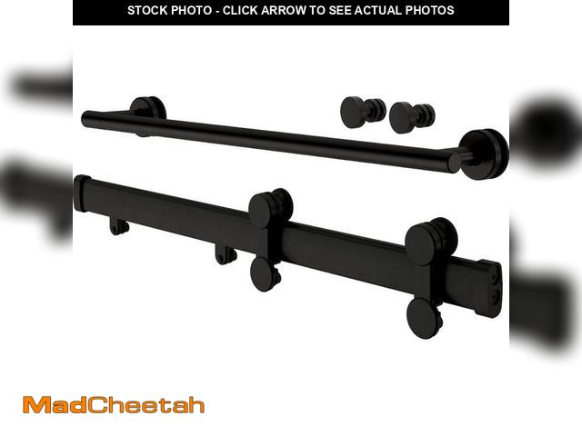 Lot 74-12580072 - Delta Flannigan 48 in. to 60 in. W x 3.75 in. D Contemporary Frameless Sliding Shower/Tub Hardware A...