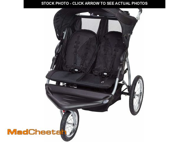 Lot 74-14067073 - Baby Trend Expedition Double Jogger Stroller, Griffin - UNUSED