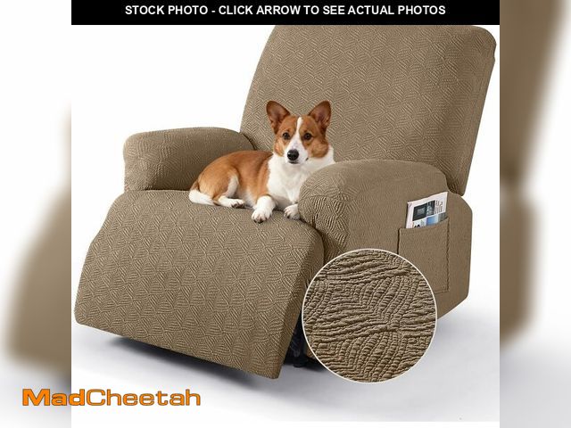 Lot 74-13844881 - Timeles Recliner Covers Recliner Chair Covers Reclining Couch Covers Sofa Slipcovers Stretch Soft Wa...