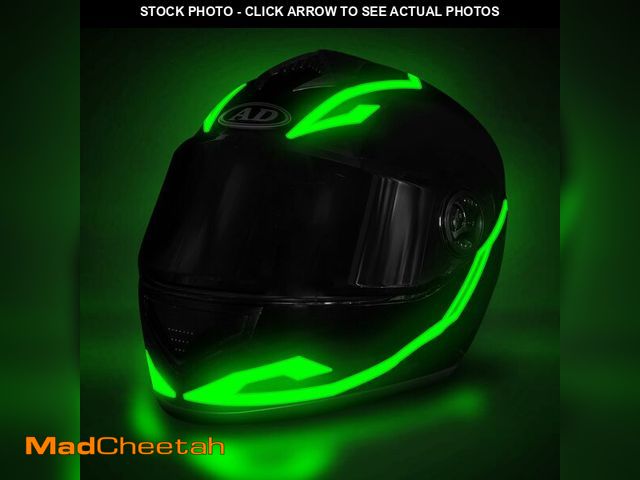 Lot 74-12703871 - Motorcycle Helmet Light,3 Modes Driving EL Light Strips,Battery Helmet Light Strip,Night Riding Sign...