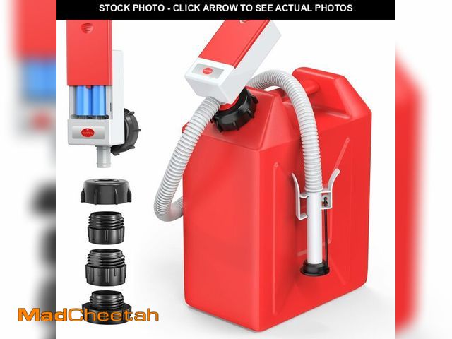 Lot 74-14264733 - Automatic Fuel Transfer Pump with Auto Stop Sensor Overfill Protection, Fast and Safe Portable Gas C...