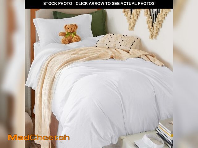 Lot 74-14473523 - Bedsure Duvet Cover Twin/Twin XL Size - 2 Pieces Prewashed Cotton-Like Polyester Extra Soft Bedding ...