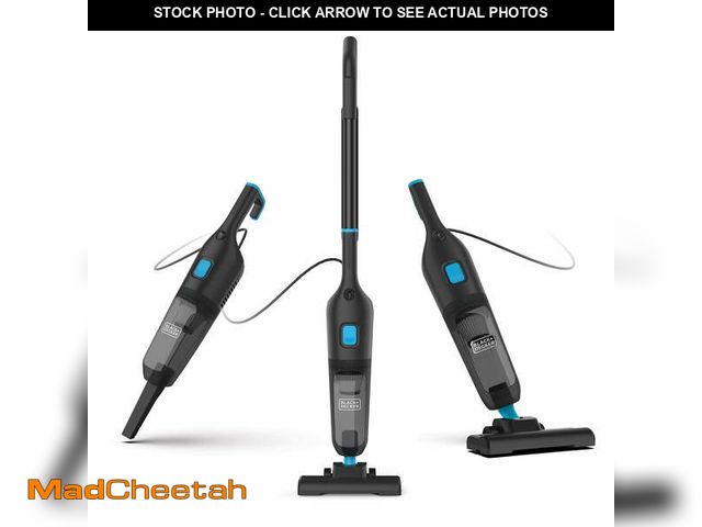 Lot 74-13778434 - Black + Decker PowerSeries Flex+ 3-in-1 Stick Vacuum - USED