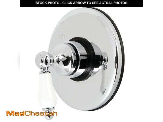 Lot 74-14394885 - Kingston Brass KB3001PL Vintage Volume Control, Polished Chrome 5.38 x 5.38 x 3 - UNUSED