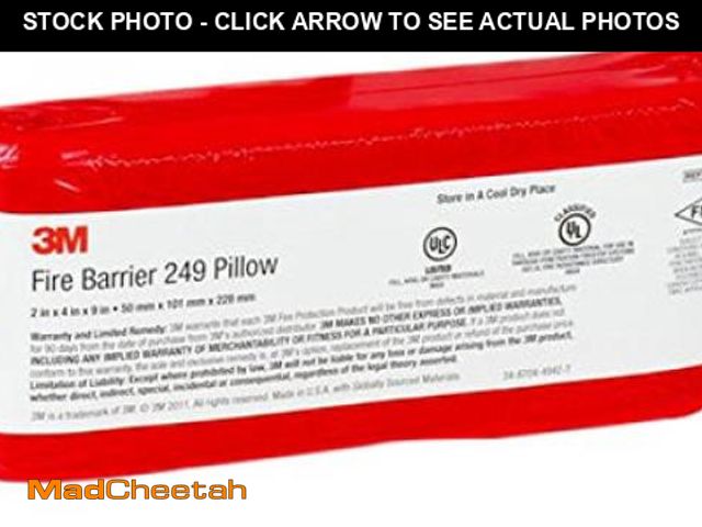 Lot 74-12096821 - 3M Fire Barrier Pillows FB249, Small, 24 - UNUSED