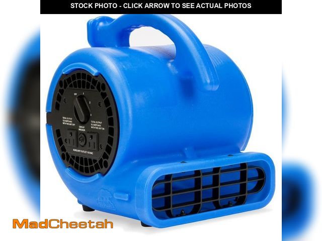 Lot 74-14393732 - B-Air VP-20 1/5 HP Air Mover for Water Damage Restoration Carpet Dryer Floor Blower Fan Home and Plu...