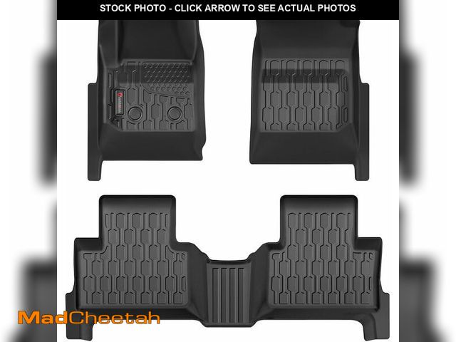 Lot 74-14250598 - AUTOBULL Floor Mats Compatible with 2015-2022 Chevy Colorado/GMC Canyon Crew Cab, All Weather TPE Fl...