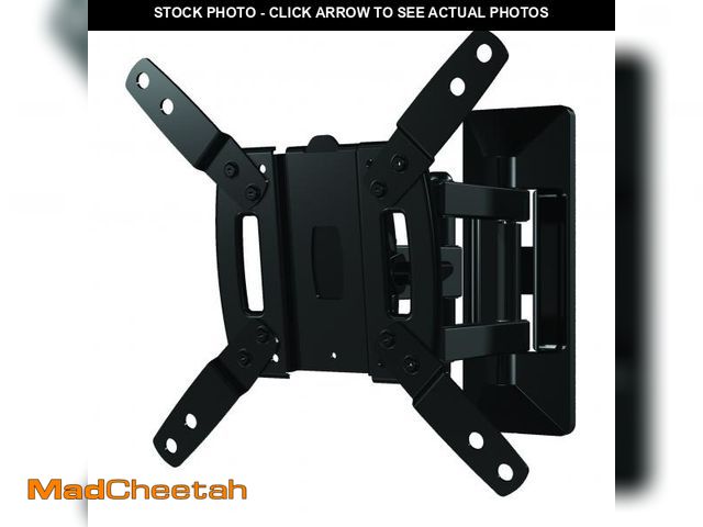 Lot 74-12421642 - SANUS Vuepoint Full-Motion TV Mount for TVs 13 -40  up to 50lbs Comes with 6  4K HDMI Cable Tilts  S...