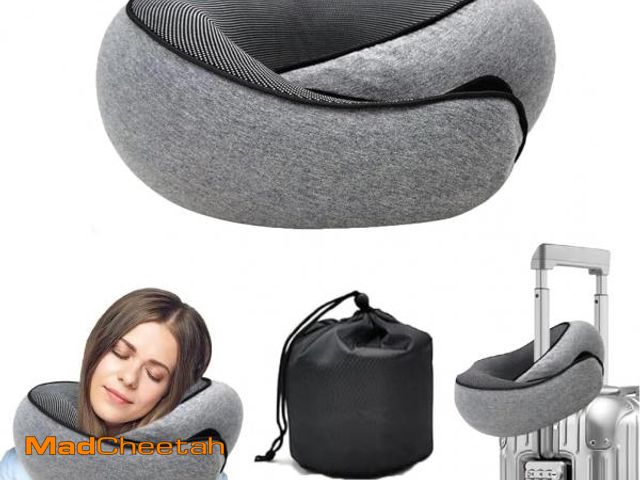 Lot 74-12222295 - WEERSHUN Travel Pillows for Airplanes,2024 New Travel Pillow,Travel Neck Pillow Airplane Memory Foam...