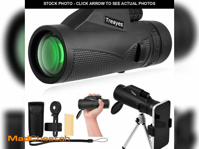 Lot 74-14263219 - 10x42 Monocular Telescope High Power HD, 330g Ultra-Lightweight &amp; Portable, BAK4 Prism Metal Fra...
