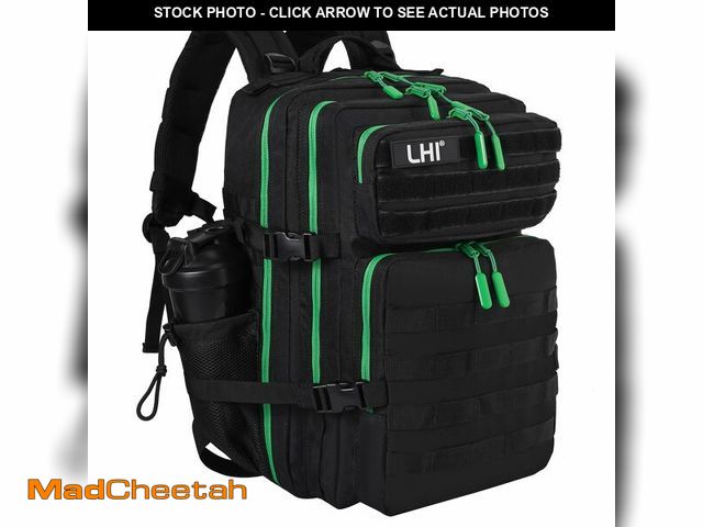 Lot 74-14210783 - LHI Military Tactical Backpack for Men and Women 45L Army 3 Days Assault Pack Bag Large Rucksack wit...