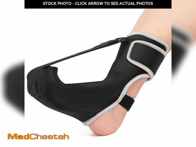 Lot 74-13947373 - ANSUSIC Plantar Fasciitis Night Splint 3 Adjustable Planter Facetious Relief Straps,Support Relief F...