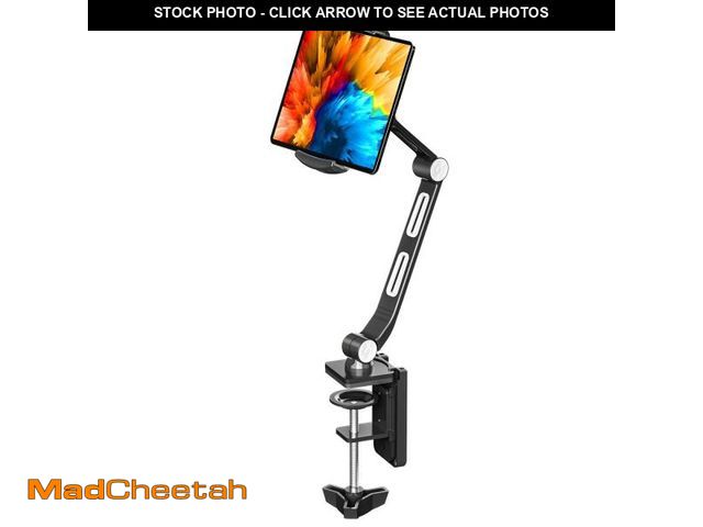 Lot 74-12313485 - suptek Aluminum Alloy Cell Phone Desk Mount Stand 360ÃÂ° Tablet Stand and Holders Adjustable for iP...