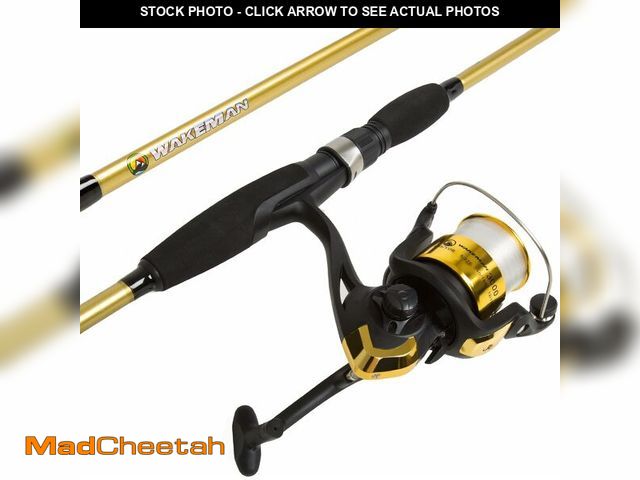 Lot 74-14305555 - Fishing Rod and Reel Combo - 2pc Strike Series Medium Action 78-Inch Spinning Reel Fishing Pole - An...