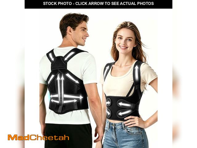 Lot 74-14212583 - Posture Corrector for Women &amp; Men, Upgraded Dynamic Traction Correction System Ã¢â¬â Helps Re...