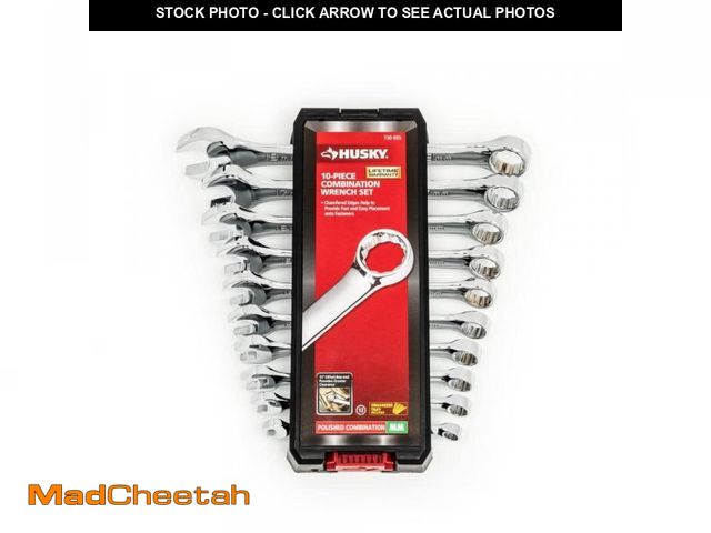 Lot 74-10202474 - Husky Metric Combination Wrench Set (MISSING 1 ) - UNUSED