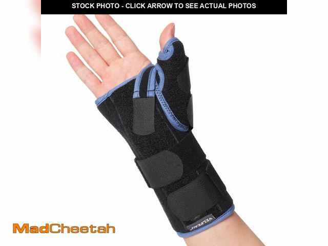 Lot 74-12707065 - Velpeau Carpal Tunnel Wrist Brace with Thumb Stabilizer Night Support, Completely Stabilizes Wrist T...
