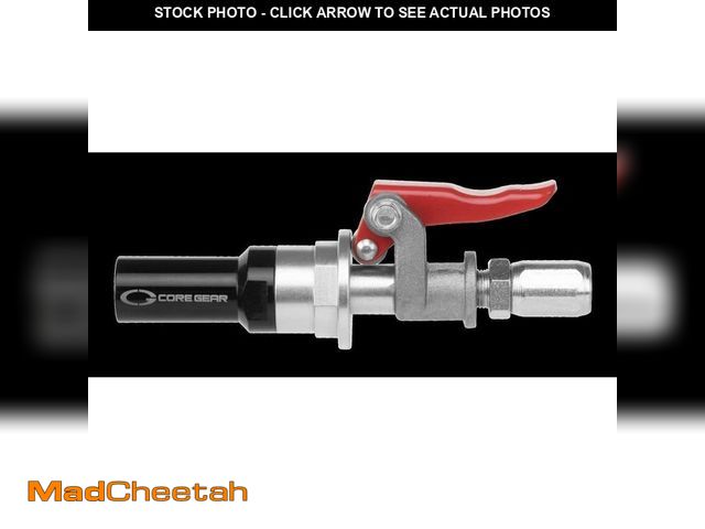 Lot 74-12555045 - Quick Release Locking Grease Gun Coupler - UNUSED