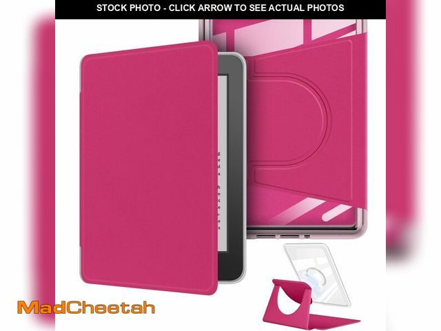 Lot 74-14055901 - 360 Degree Rotating Case for 6" Kindle Paperwhite (10th Generation-2018 Release), Detachable Magneti...