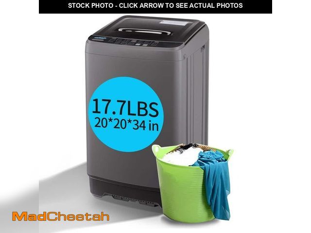 Lot 74-12663540 - JEREMY CASS 1.38 cu.ft. 17.7 lbs. Full-Automatic Smart Home Top Load Washer, Washing Machine w/ Drai...