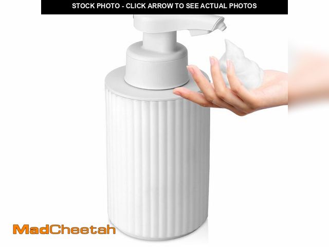 Lot 74-14264736 - Automatic Soap Dispenser Foaming Touchless: 9oz White Plastic - Rechargeable Electric Smart Auto Foa...