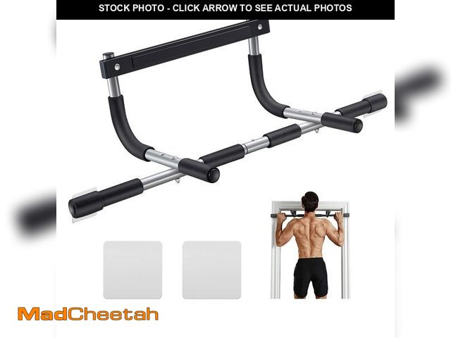 Lot 74-12709036 - ALLY PEAKS Pull Up Bar Thickened Steel Pipe Super Heavy Duty Steel Frame Upper Workout Bar| Multi-Gr...