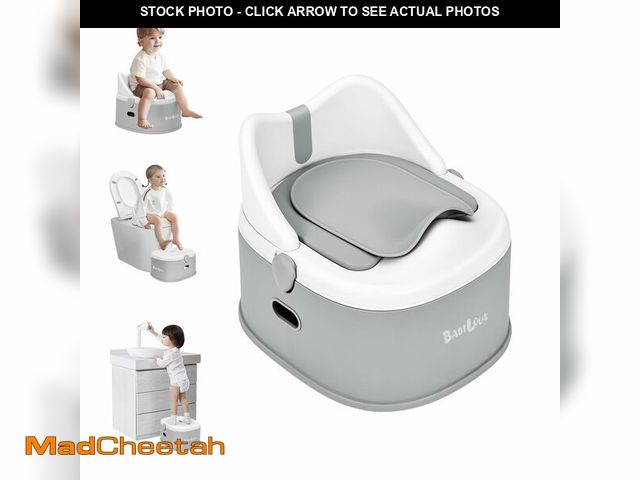 Lot 74-12709557 - Babilous 3 in 1 Potty Training Toilet, Toddler Potty Training Seat, Baby Potty Trainning Step Stool,...