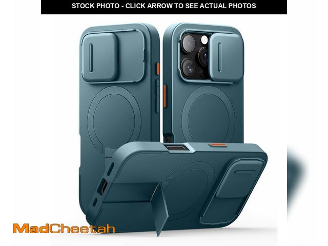 Lot 74-14302679 - SURITCH for iPhone 16 Pro Case with Slide Camera Cover and Adjustable Kickstand, Compatible with Mag...