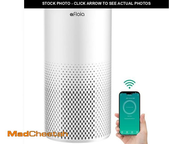 Lot 74-13563655 - Afloia Air Purifiers for Home Bedroom Large Room Up to 1076 FtÃÂ², Smart WiFi Works with Alexa, 3-S...