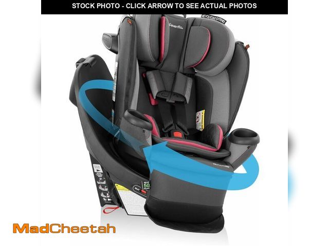 Lot 74-14305535 - Evenflo Revolve360 Extend Convertible Car Seat with 360 Degree Rotation, Extended Rear-Facing, Forwa...