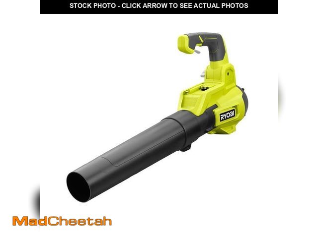 Lot 74-13778805 - RYOBI 40V 120 MPH 450 CFM Cordless Battery Variable-Speed Jet-Fan Leaf Blower (Tool-Only) - UNUSED