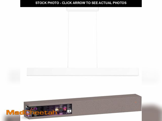 Lot 74-13698254 - Philips Hue Flourish Ceiling Pendant Light, White - White and Color Ambiance Color-Changing Smart LE...