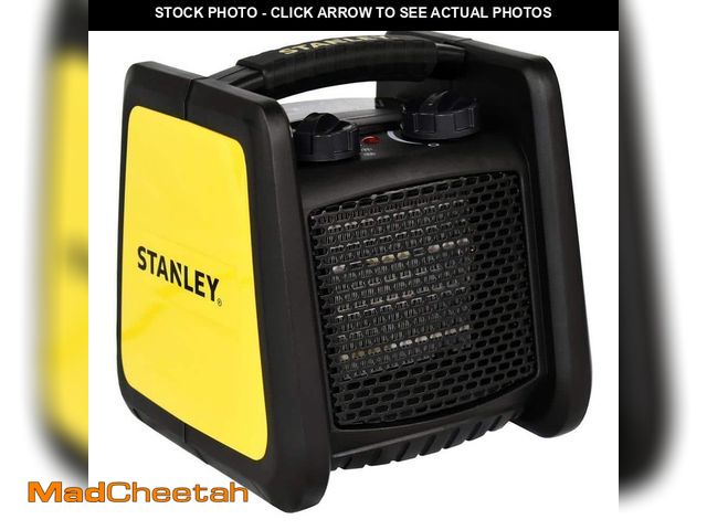 Lot 74-13777879 - Stanley 5,100 BTU Electric Fan Space Heater with Thermostat - UNUSED