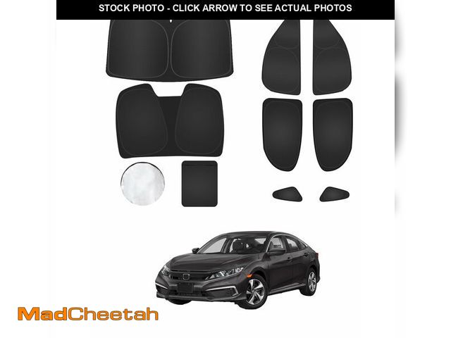 Lot 74-14044632 - 8PCS Window Shades for Honda Civic(2016-2021) Accessories Ã¢â¬â Full Coverage Sun Shade for Side ...