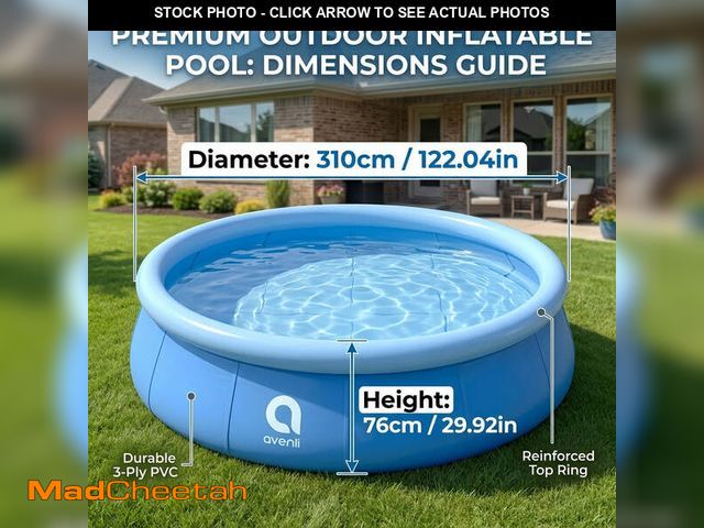 Lot 74-14369605 - Jilong Avenli 17795 Marin Blue Family Size Swimming Pool 360cm X 90cm Above Ground Pools - UNUSED