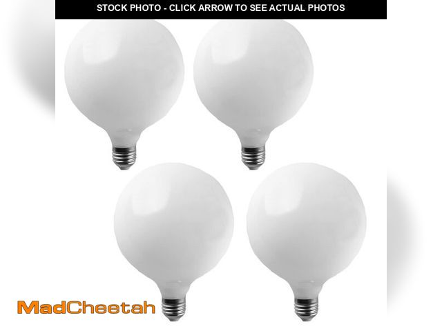 Lot 74-14428930 - Lxcom Lighting G95/G30 LED Globe Light Bulbs 9W LED Bulb 80W Equivalent Warm White 3000K Round Vanit...